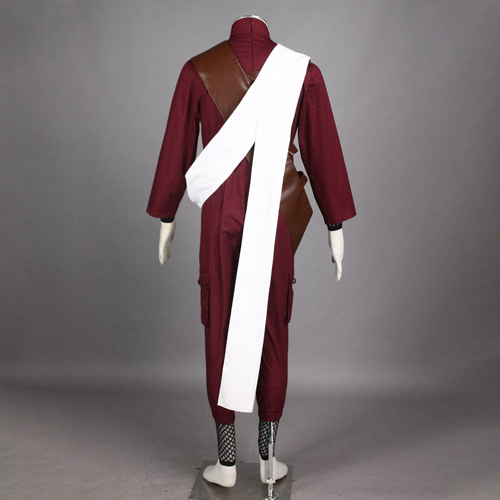 Anime Naruto Shippuden Cosplay Gaara Costume Men Kids Halloween