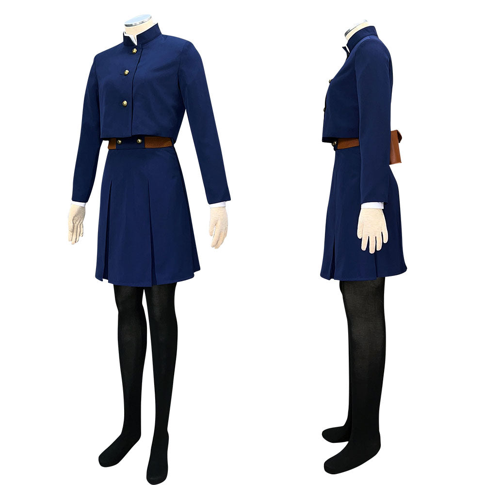 Anime Jujutsu Kaisen Kugisaki Nobara Cosplay Costume Uniform Sets Women Kids Halloween