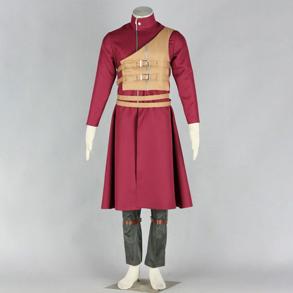 Anime Naruto Shippuden Cosplay Gaara Costume Men Kids Halloween