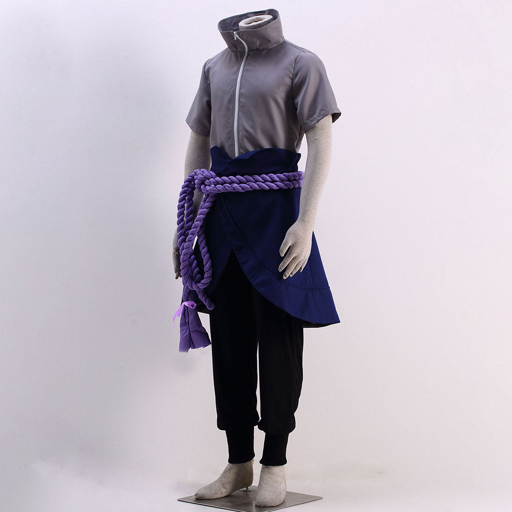 Anime Naruto Shippuden Uchiha Sasuke Cosplay Snake Organization Costume Men Kids Halloween
