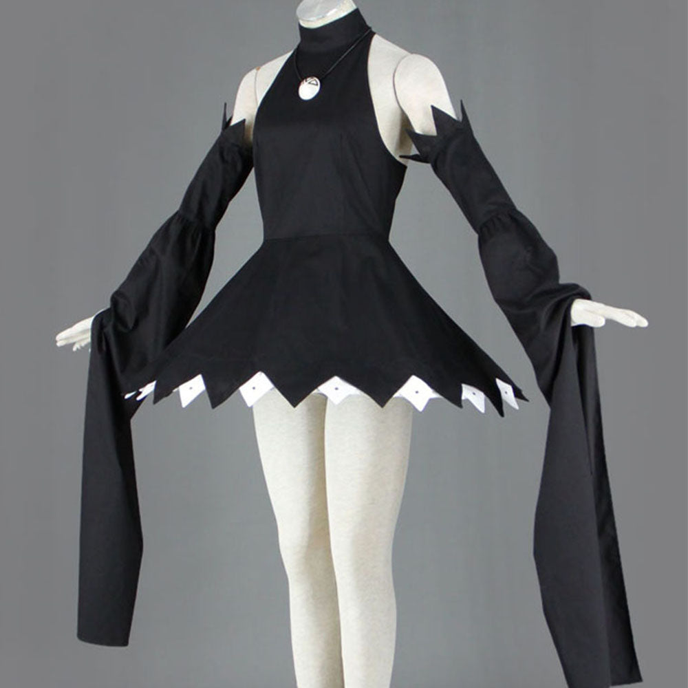 Anime Soul Eater Demon Cat Beja Cosplay Costume Outfits with Hat Women and Kids Halloween