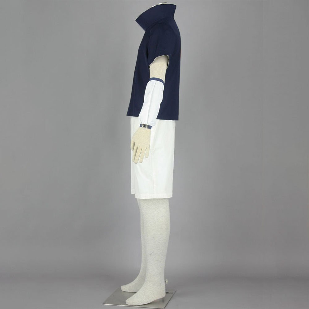 Anime Naruto Shippuden Cosplay Uchiha Sasuke Childhood Costume Men Kids Halloween