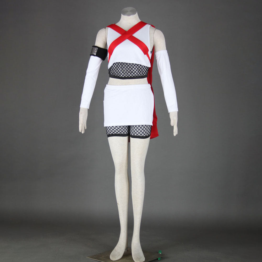 Anime Naruto Shippuden Nanabi Chomei Fuu Cosplay Costume with Shoes Women Kids Halloween
