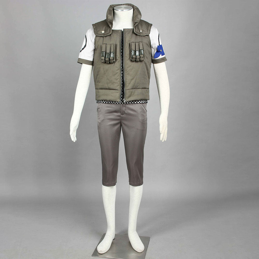 Anime Naruto Shippuden Shikamaru Cosplay Costume Men Kids Halloween