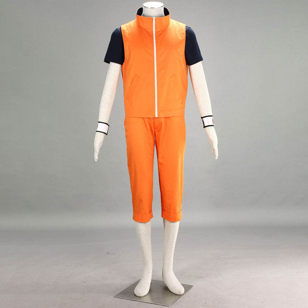 Naruto Find the Four-Leaf Red Clover Naruto Cosplay Costume Outfit Men Kids Halloween