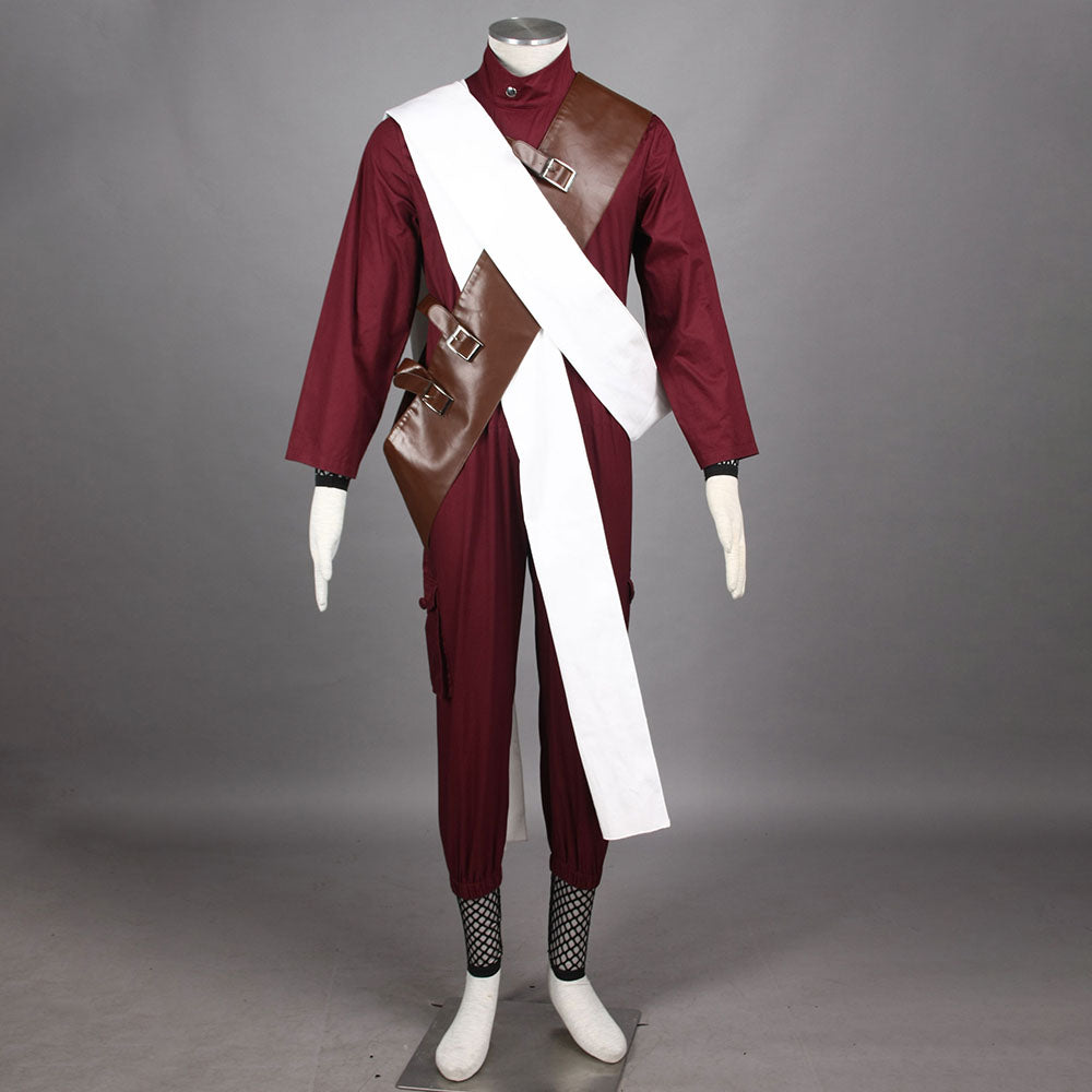 Anime Naruto Shippuden Cosplay Gaara Costume Men Kids Halloween