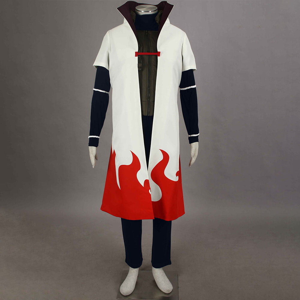 Anime Naruto Shippuden Cosplay 4th Hokage Namikaze Minato Costume Men Kids Halloween