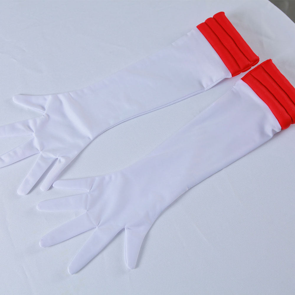 Anime Sailor Moon Costume Tsukino Usagi Sailor moon Fighting Cosplay Outfit and Accessories Women and Kids Halloween