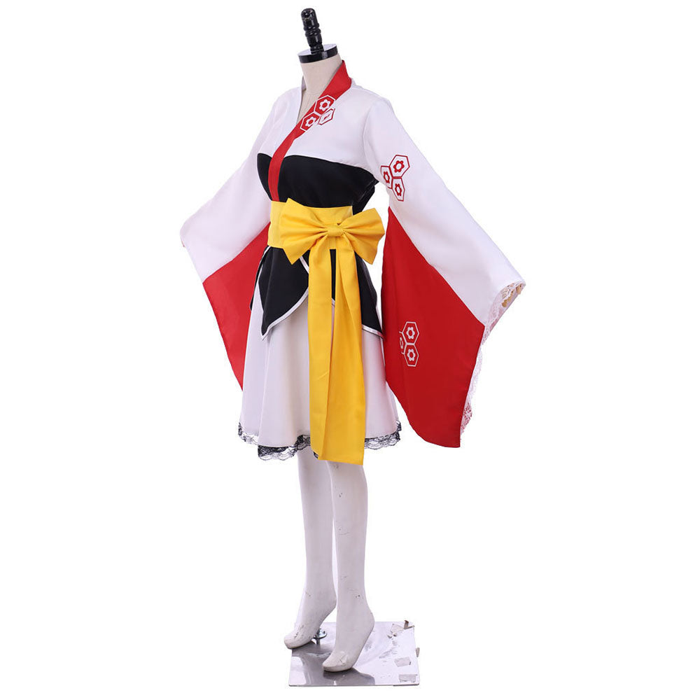 Inuyasha Dog Sesshoumaru Cosplay Costume full Outfit Women Halloween