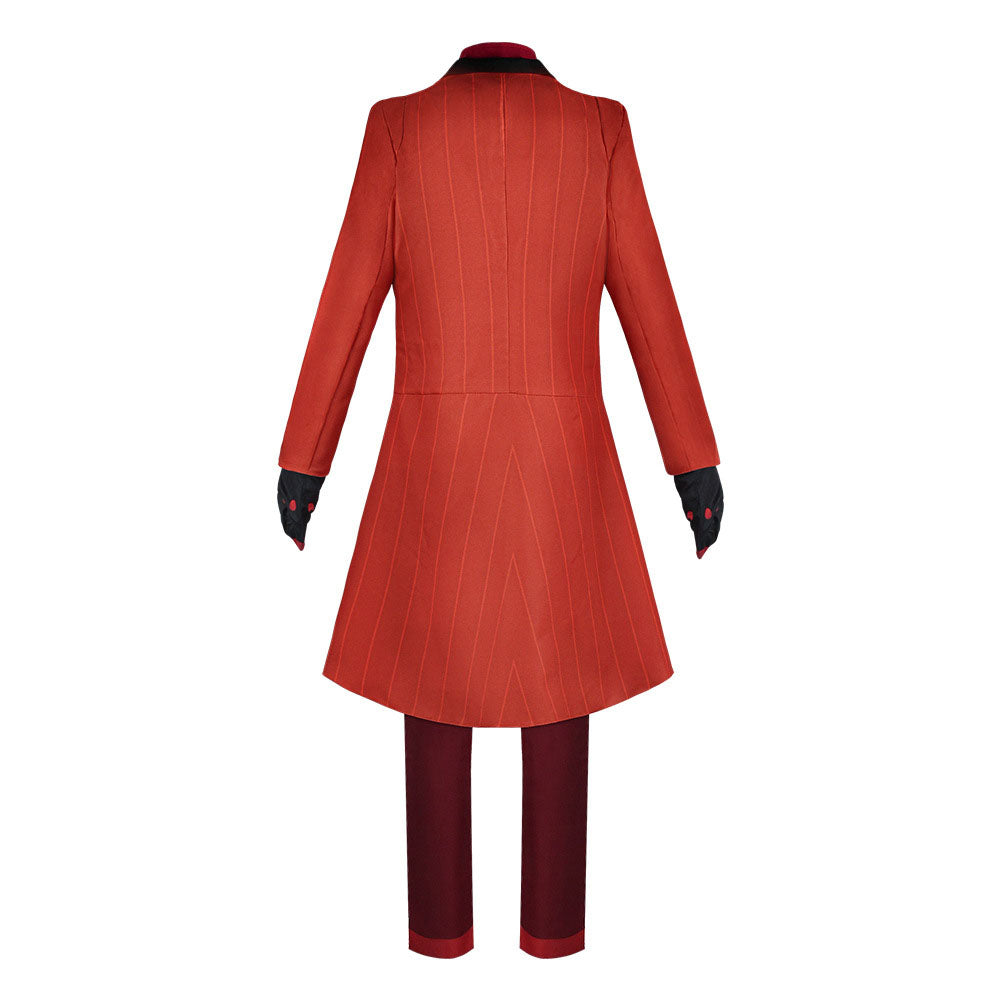 Hazbin Hotel Alastor Cosplay Costume full Outfit for Men Halloween