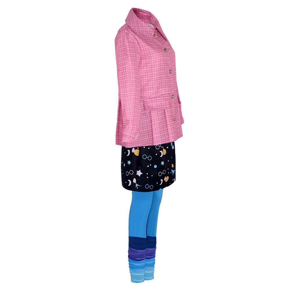 Harry Potter Costumes Luna Lovegood Cosplay full Outfit for Women and Kids Halloween