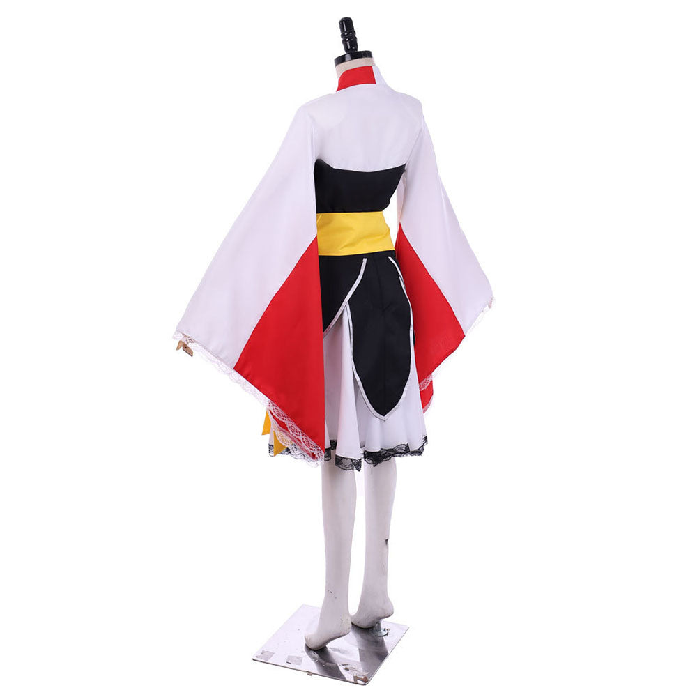 Inuyasha Dog Sesshoumaru Cosplay Costume full Outfit Women Halloween