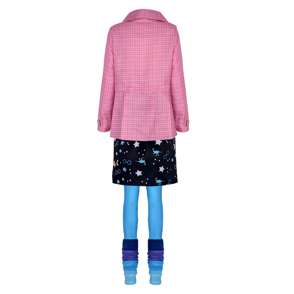 Harry Potter Costumes Luna Lovegood Cosplay full Outfit for Women and Kids Halloween