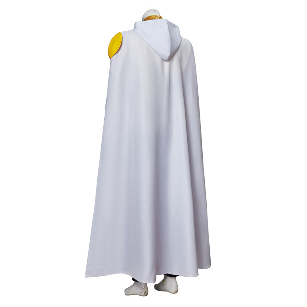 The Owl House Hunter Cosplay Golden Guard Costume Outfits with Cloak for Men Halloween