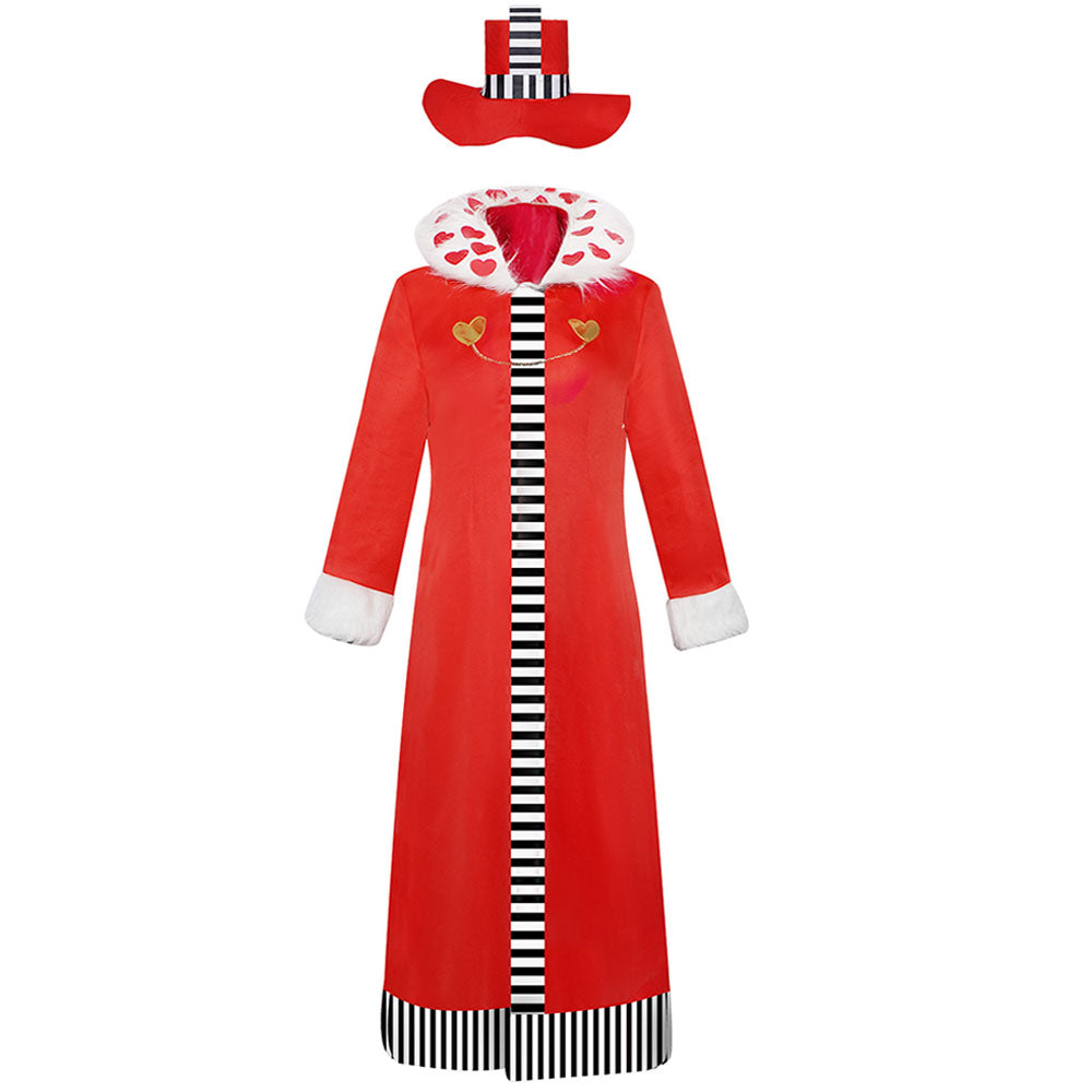Hazbin Hotel Valentino Cosplay Costume Red full Outfit for Men Halloween