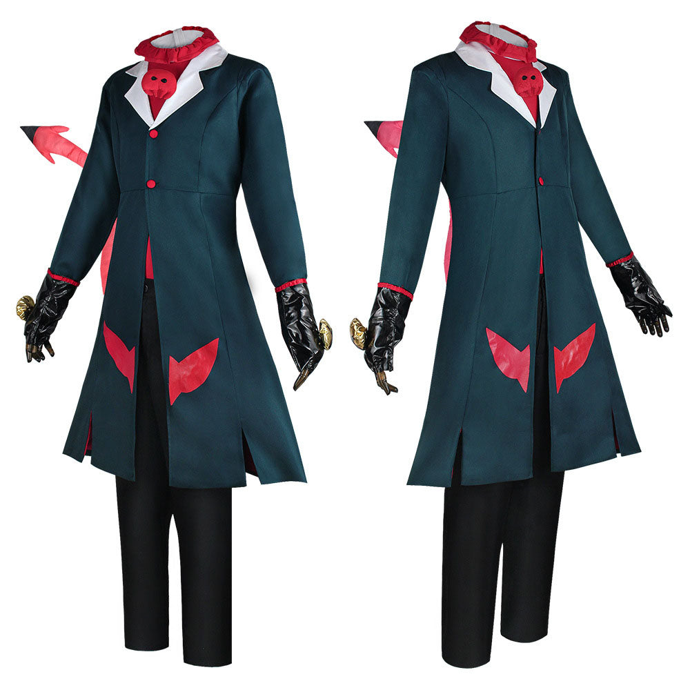 Hazbin Hotel Moxxie Knolastname Cosplay Costume full Outfit for Men Halloween