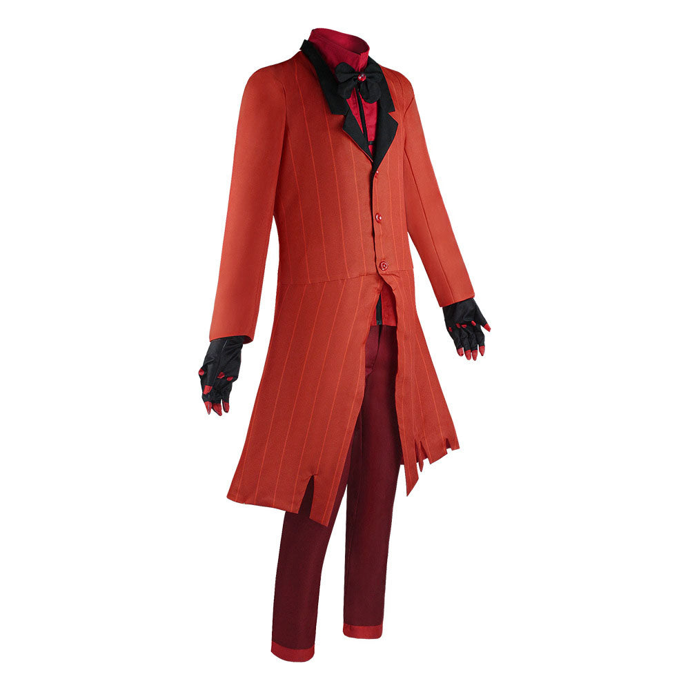 Hazbin Hotel Alastor Cosplay Costume full Outfit for Men Halloween