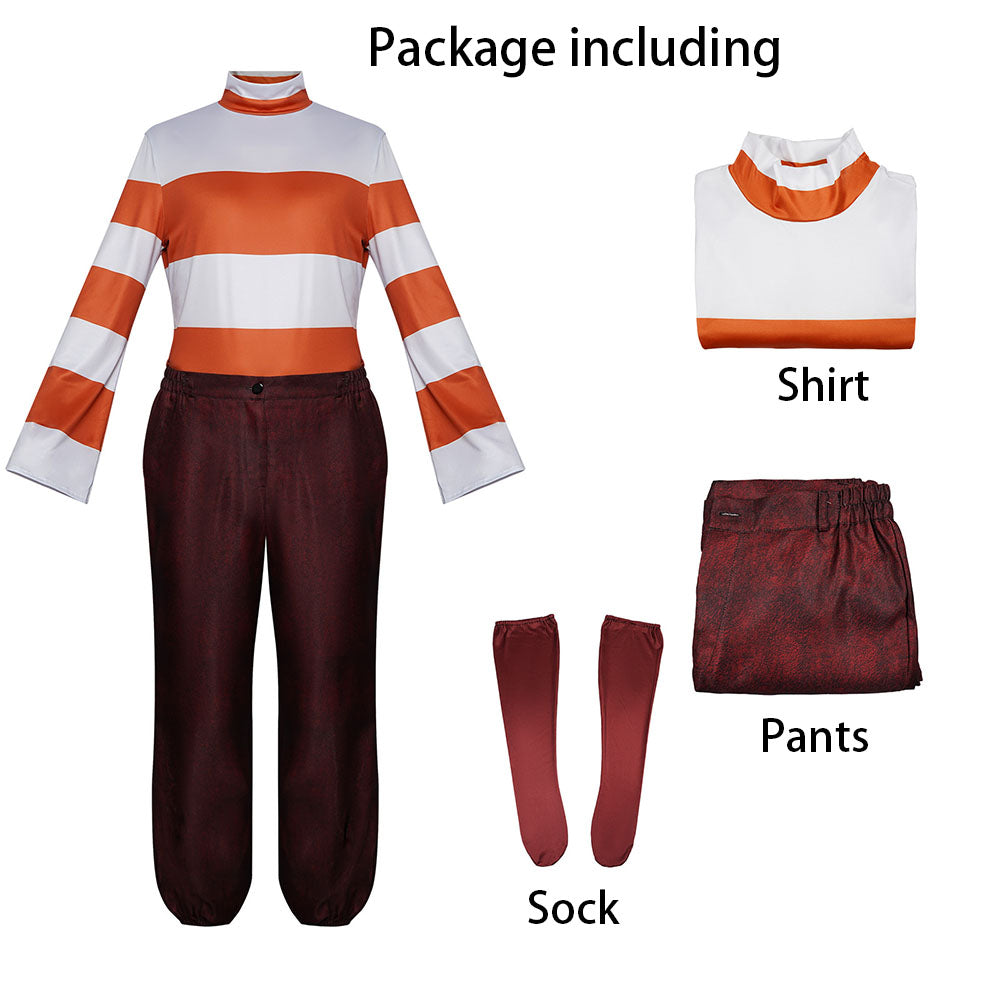 Inside Out Costume Anxiety Cosplay Full Outfits Unisex Halloween