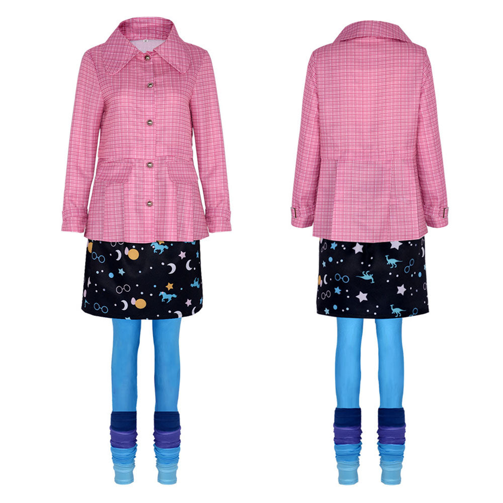 Harry Potter Costumes Luna Lovegood Cosplay full Outfit for Women and Kids Halloween