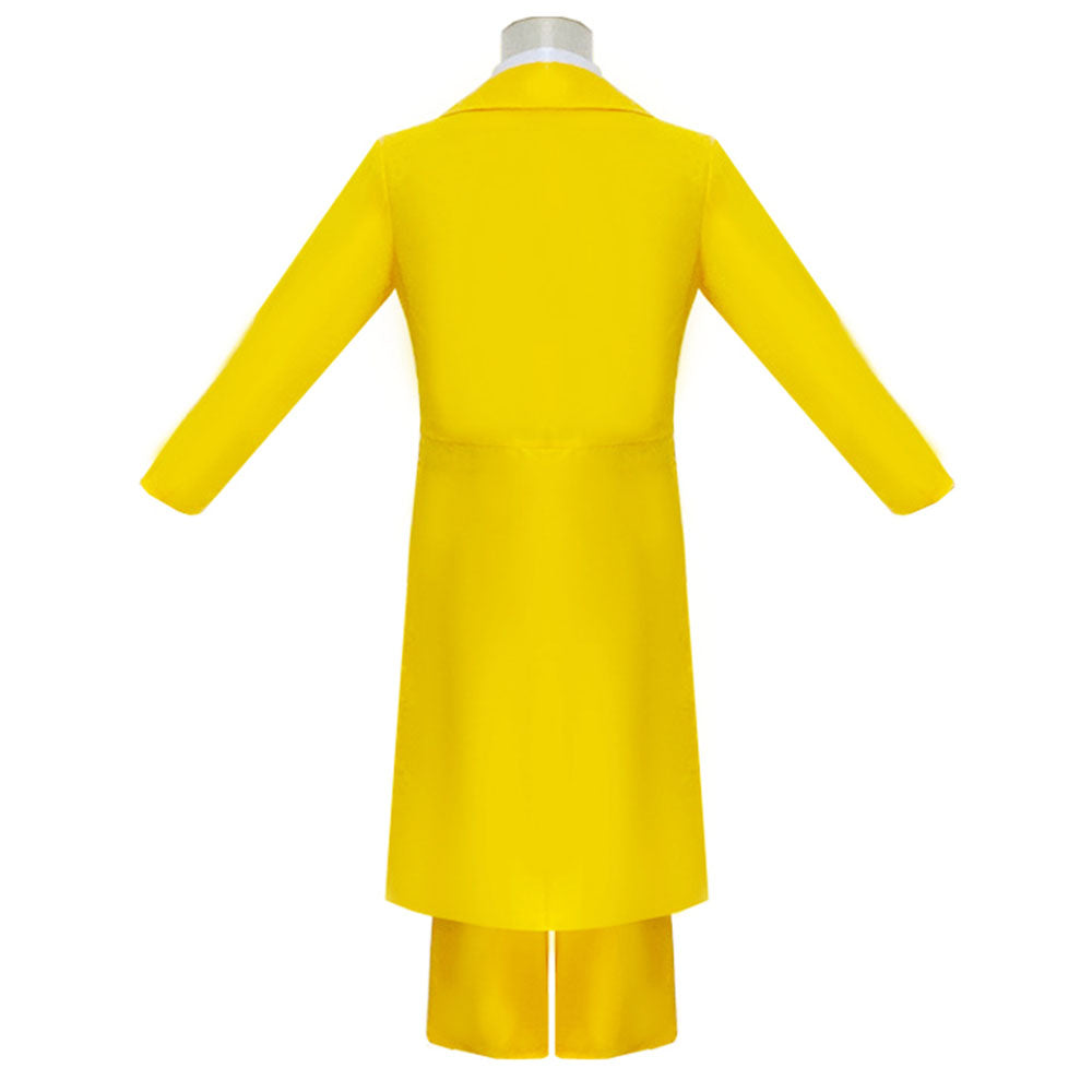 The Mask Costume Stanley Ipkiss The Mask Cosplay Yellow Full Outfit for Men Halloween