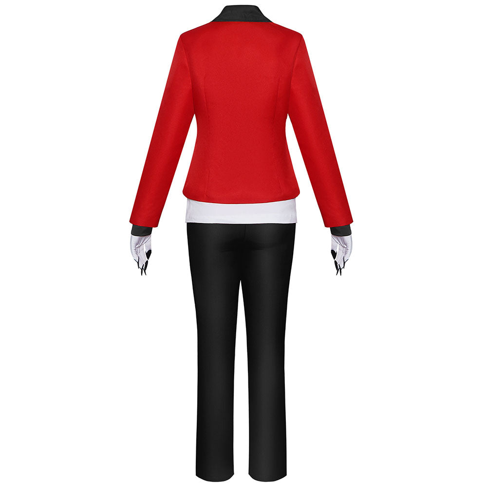Hazbin Hotel Charlie Morningstar Cosplay Black Pants Costume full Outfit for Women