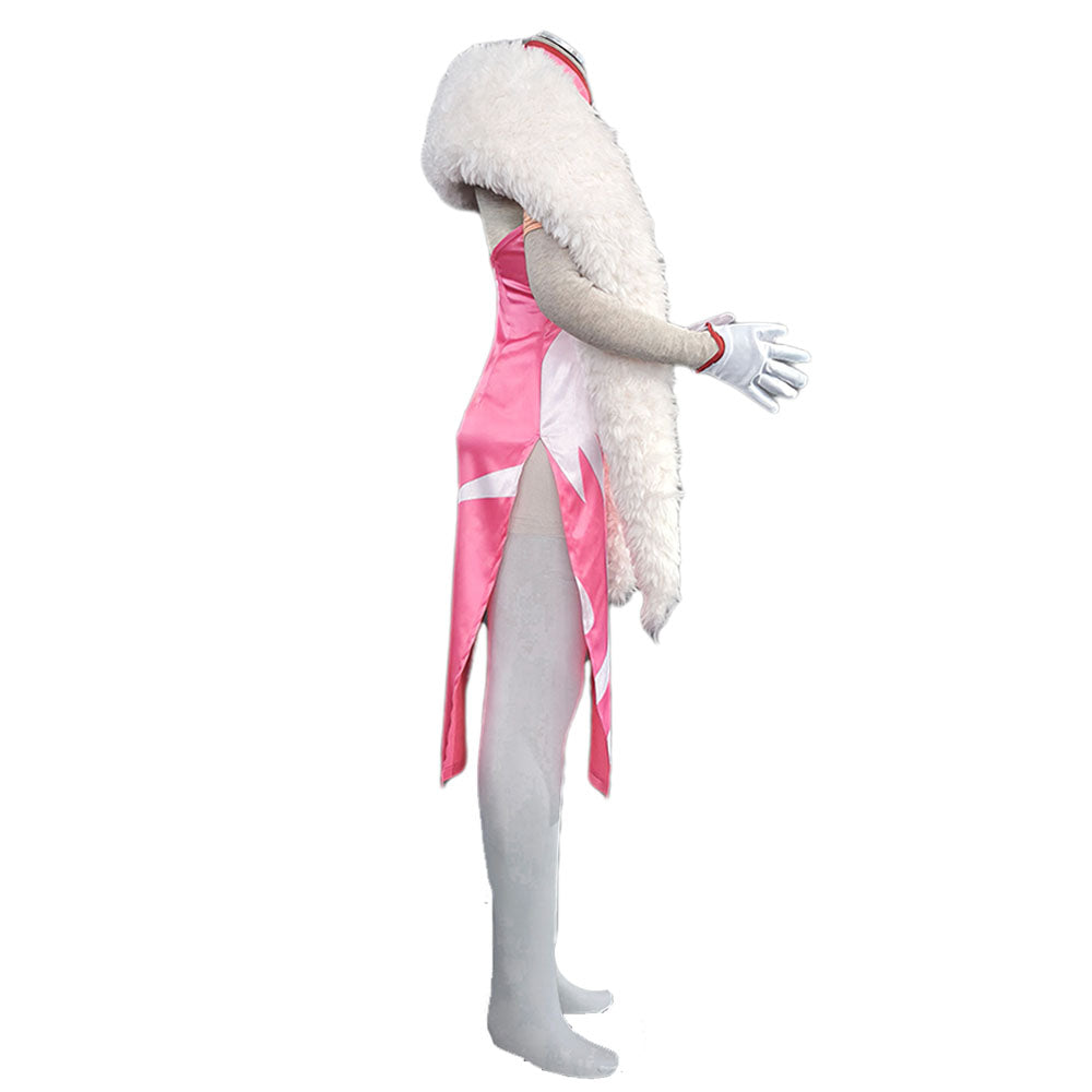 Anime Naruto Mobile Sakura Cheongsam Dress Women Kids Halloween