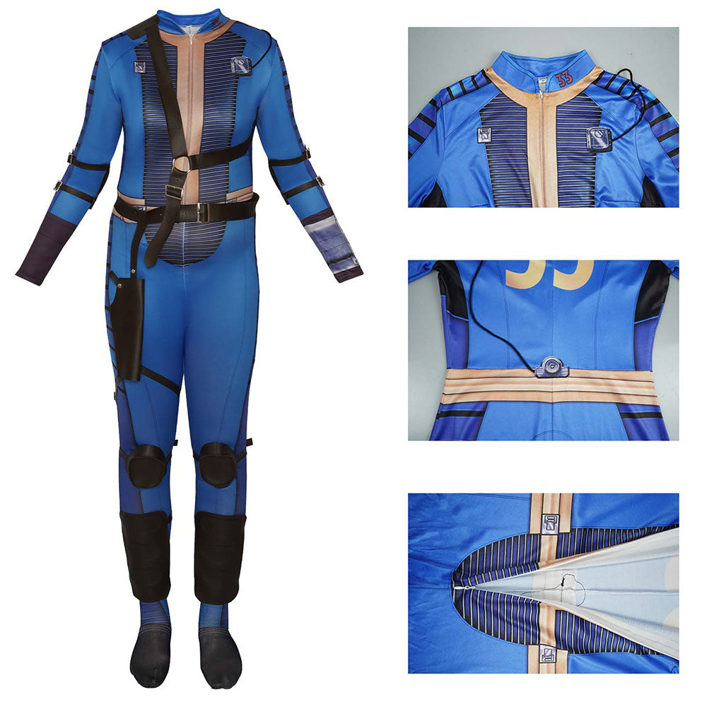 TV Series Fallout Costume Lucy MacLean Costume Jumpsuit full Outfits for Women