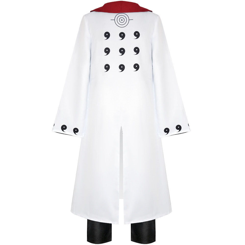 Anime Naruto Shippuden Costume Uchiha Madara The Sage of the Six Paths Style Cosplay Full Outfits