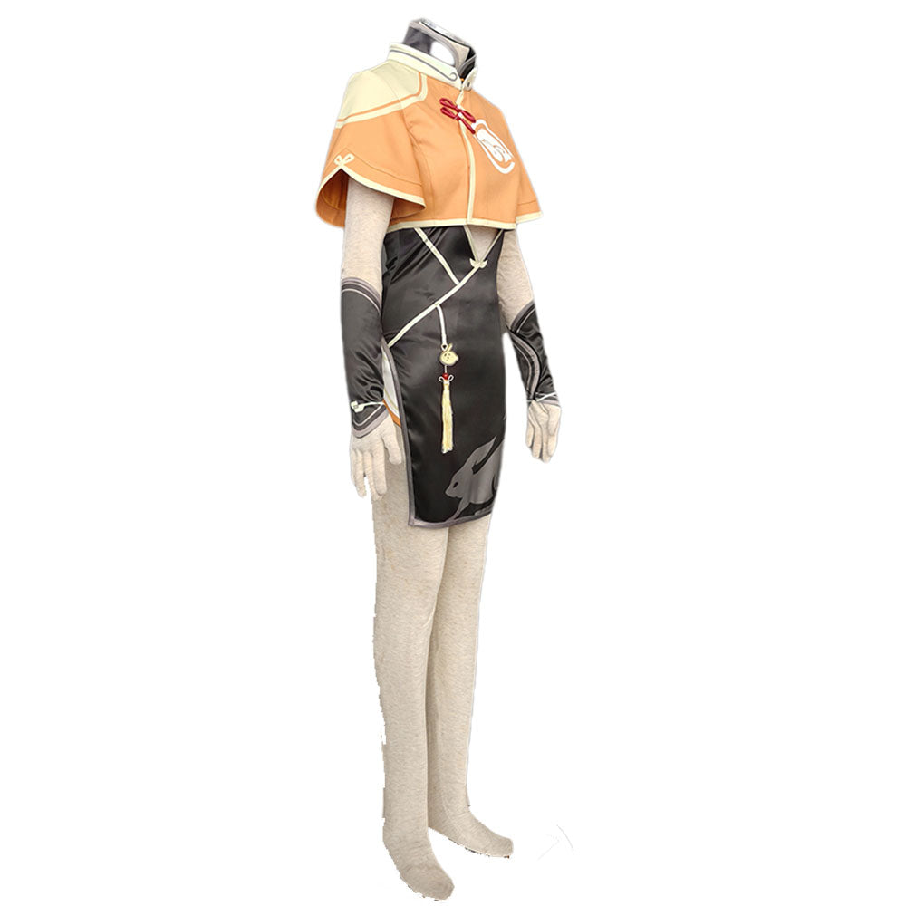 Anime Naruto Mobile Kurotsuchi Cheongsam Set Women Kids Halloween