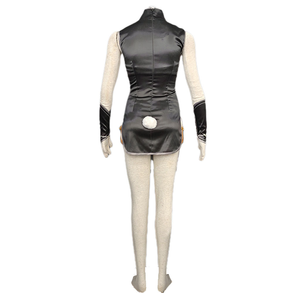 Anime Naruto Mobile Kurotsuchi Cheongsam Set Women Kids Halloween