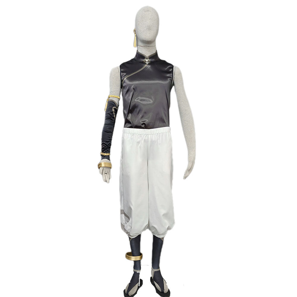 Anime Naruto Mobile Sabakuno Gaara Cosplay Costume Men Kids Halloween