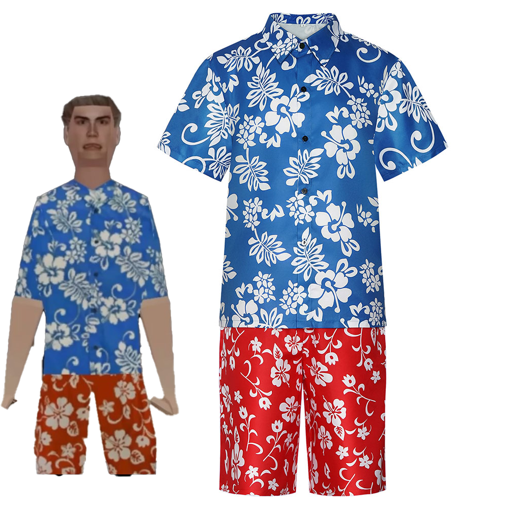 Game Manny's Costume Bryan Tyler Cosplay Outfits for Men Halloween