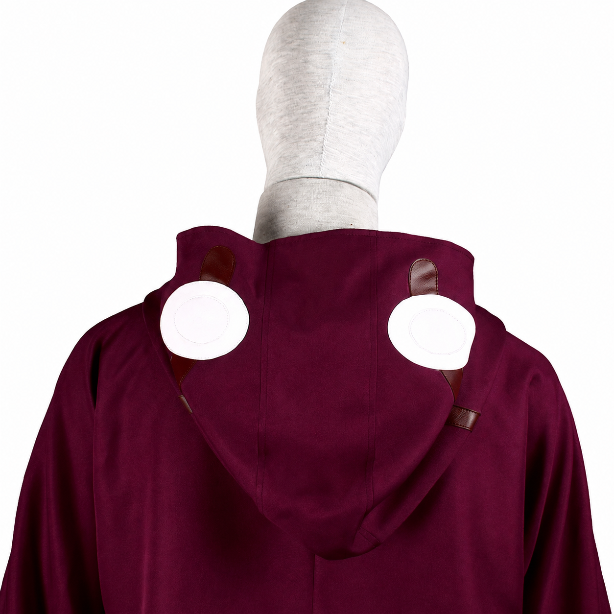 Anime Snake Sage Cosplay Wine-Red Cloak Costume for Men Kids Halloween