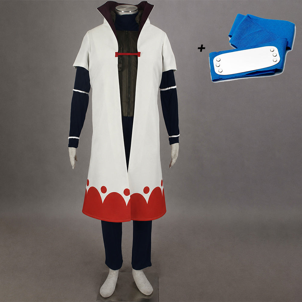 Anime Fourth Village Leader Costume full Outfit for Men Kids Halloween