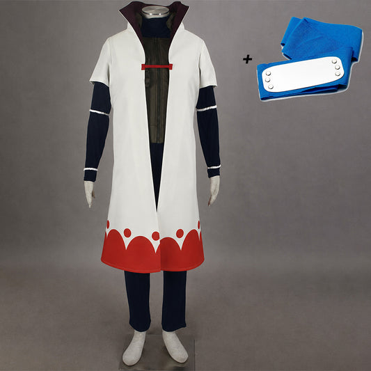 Anime Fourth Village Leader Costume full Outfit for Men Kids Halloween