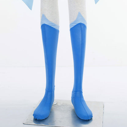 Halloween Anime Sailor Moon Costume Mizuno Ami Sailor mercury Fighting Cosplay Full Outfit