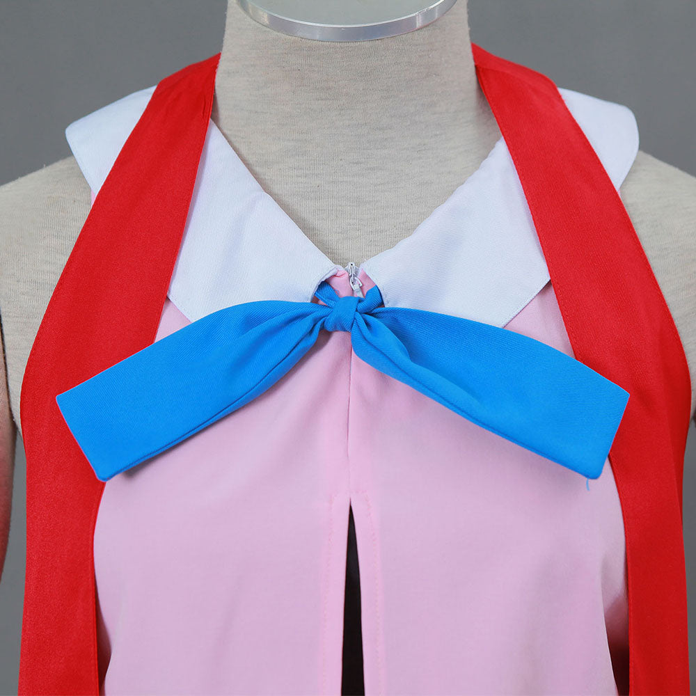 Women and Kids Anime Pokemon X/Y Costume Serena Cosplay full Set with Accessories