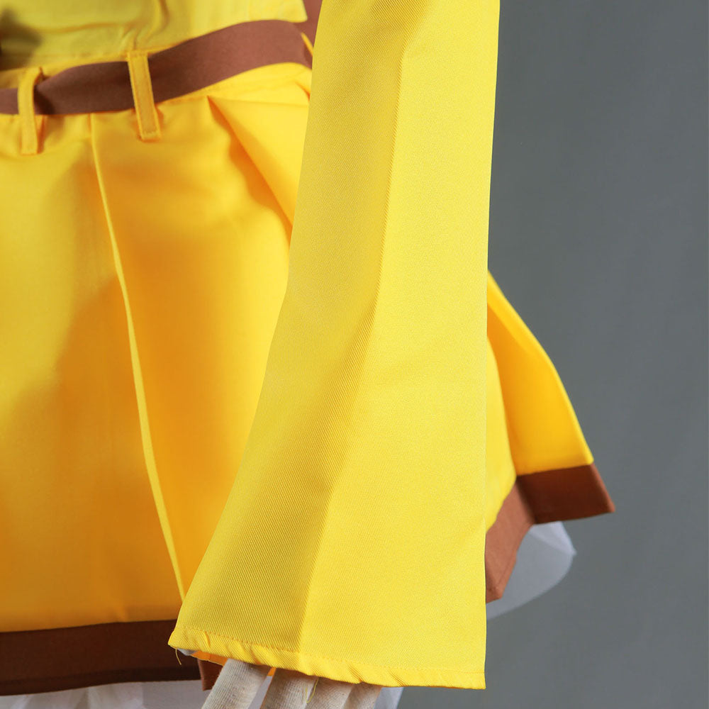 Anime Pokemon Costume Pikachu Cosplay full outfit with Accessories for Women and Kids