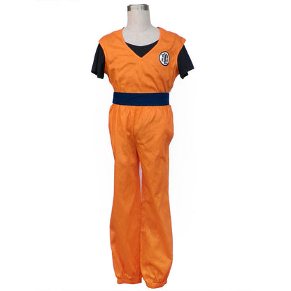Dragon Ball Son Goku Training Costume Outfits Japanese Character 'Turtles' Cosplay Men and Kids Halloween