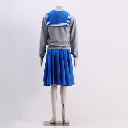 Anime Sailor Moon Costume Mizuno Ami Sailor mercury Cosplay Normal School Uniform