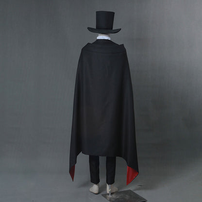 Hallowee Sailor Moon Costume Tuxedo Mask Chiba Mamoru Cosplay Outfits with Accessories Men and Kids