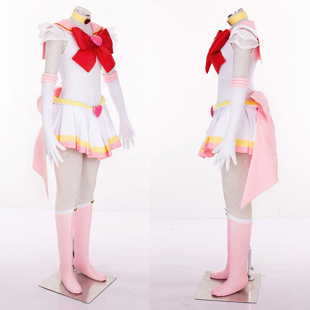 Halloween Anime Sailor Moon Costume Chibi usa Sailor chibi moon Fighting Cosplay Full Outfit