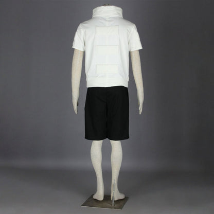 Anime Village White Eyes Gentle Fist Ninja Cosplay Costume for Men Kids