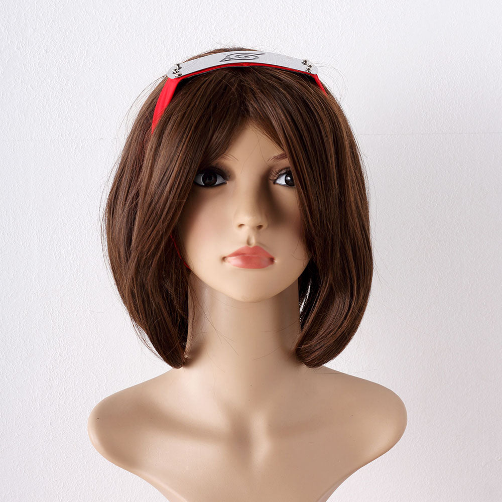 Naruto Movie The Last Haruno Sakura Cosplay Costume with Bag Women Kids Halloween