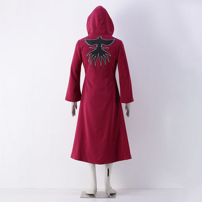 Anime Tokyo Ghoul Rabbit Aogiri Tree Cosplay Costume Red Cloak Robe Men and Kids Halloween