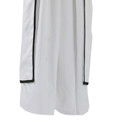 Anime Pale Demon White Uniform Cosplay Full Outfit for Men and Kids Halloween