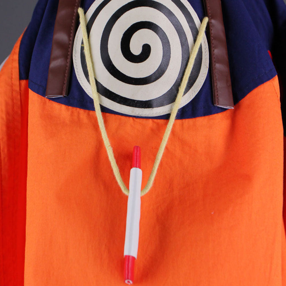 Anime Naruto Shippuden Cosplay Naruto Chidhood Costume Men Kids Halloween