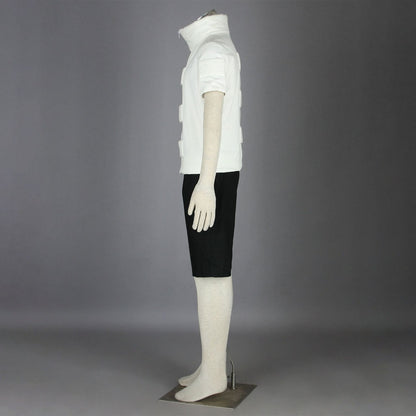Anime Village White Eyes Gentle Fist Ninja Cosplay Costume for Men Kids