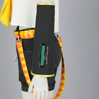 Vocaloid Costumes Kagamine Rin Cosplay full Outfit with Accessories Women and Kids