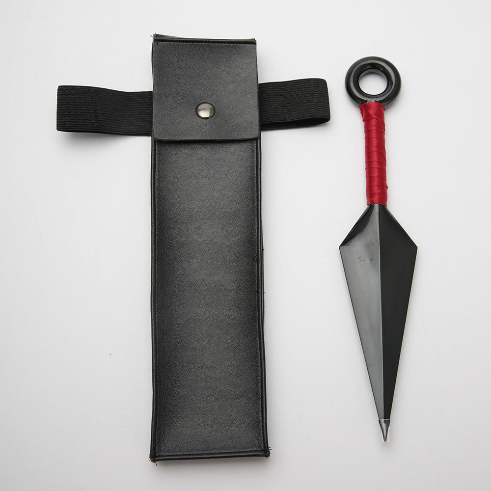 Anime Naruto Shippuden Naruto Sasuke Sakura Kakashi Ninja Leg Bag Kunai Cosplay Accessories